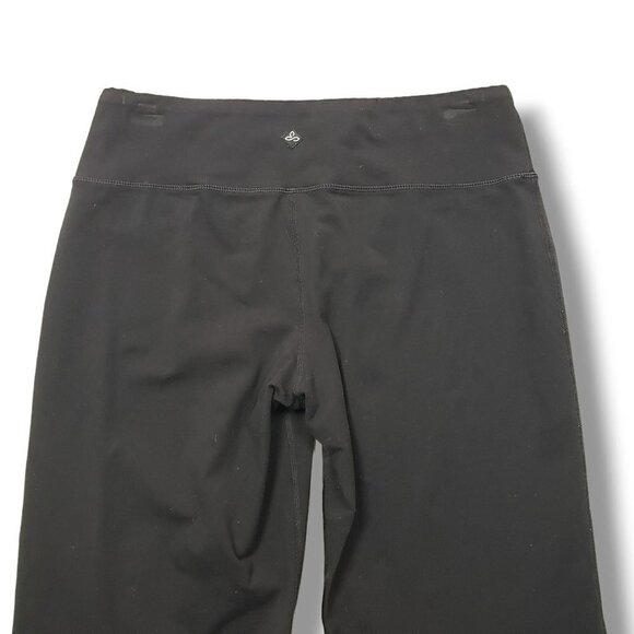 Prana Bootcut Leggings Womens Small Black Mid Rise Pull On - Picture 5 of 7